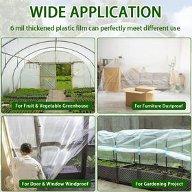 LSGCQ durable-tear-resistant polyethylene keeps greenhouse operation steady.