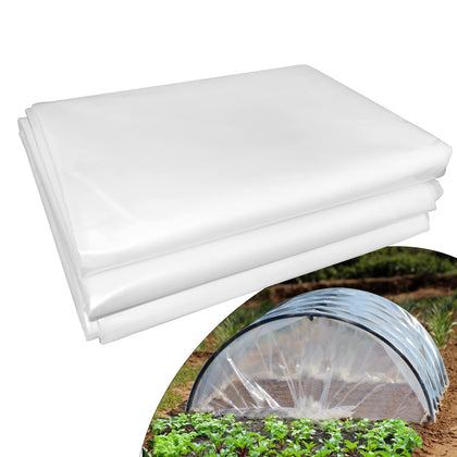LSGCQ greenhouse film 8x26ft clear for steady light and climate control.