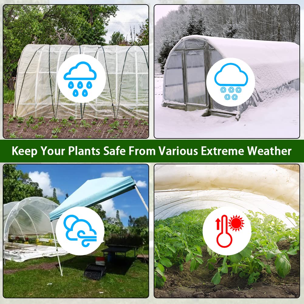 LSGCQ UV-resistant greenhouse film enabling durable outdoor use.