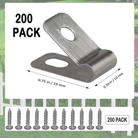 Outdoor-ready LSGCQ clips resist weather and corrosion.
