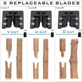 LSLANSOON chrome-plated blade resists rust for long-lasting use.