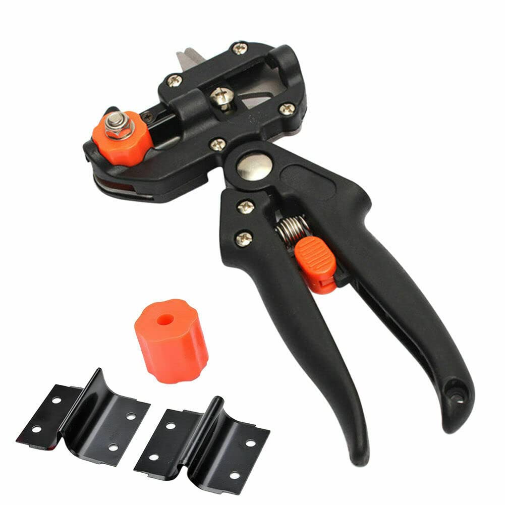 LSLANSOON omega-cut blade enables clean Ω grafts on branches.