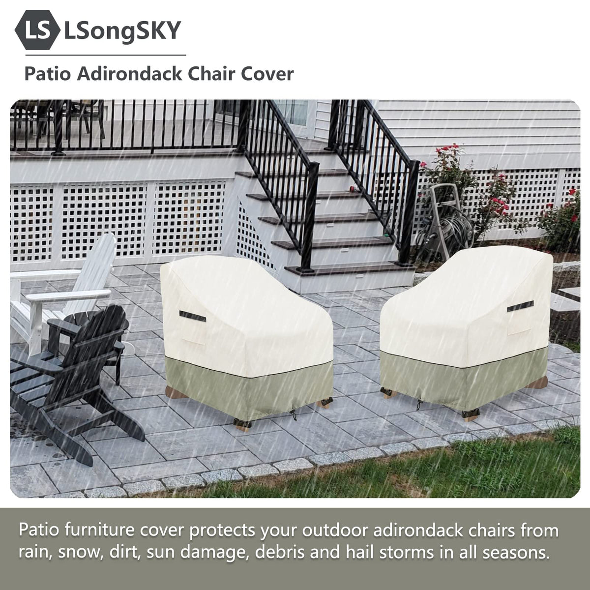 LSongSKY air vent design minimizes lofting and interior moisture