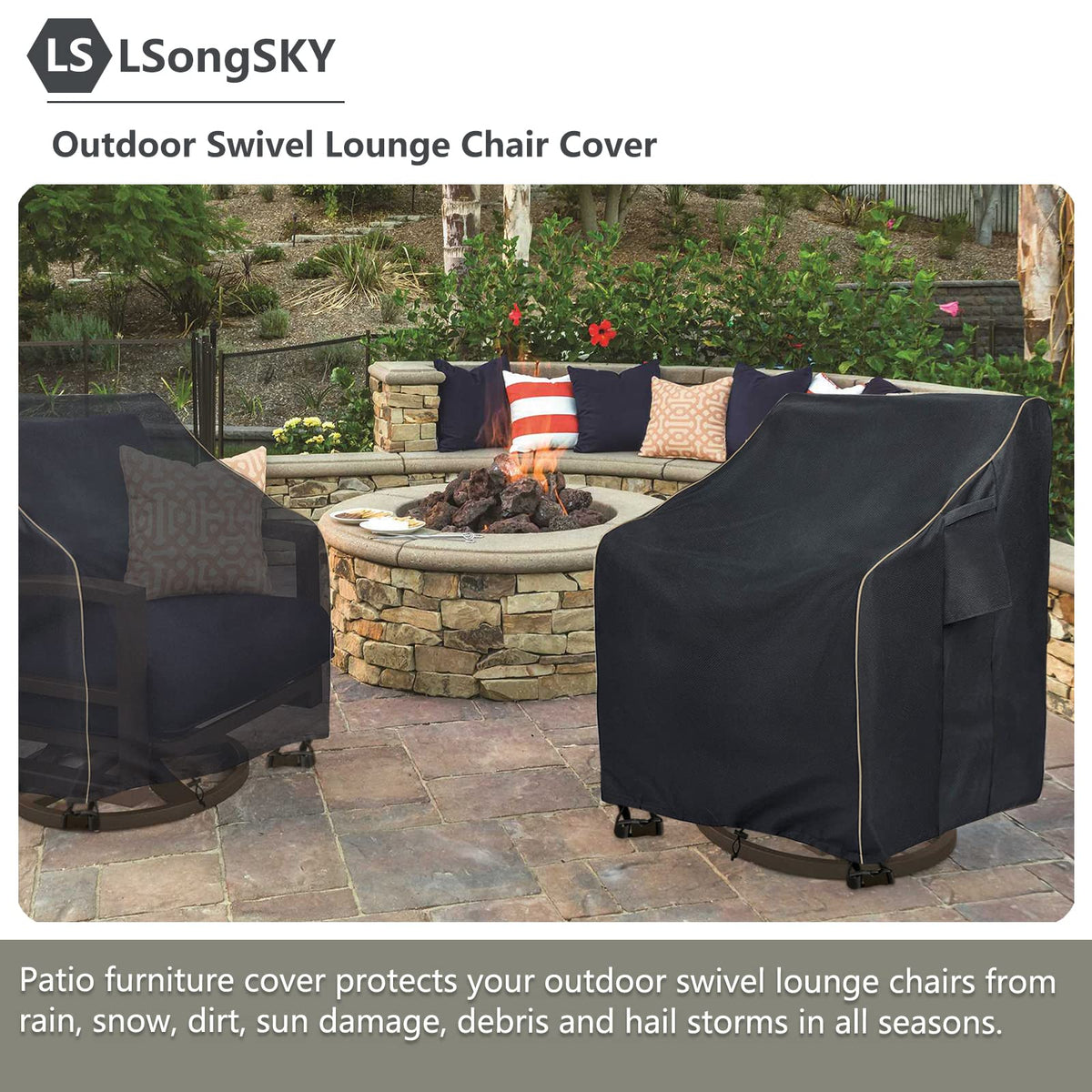 LSongSKY all-season protection guards against rain, snow, dirt, and sun damage.