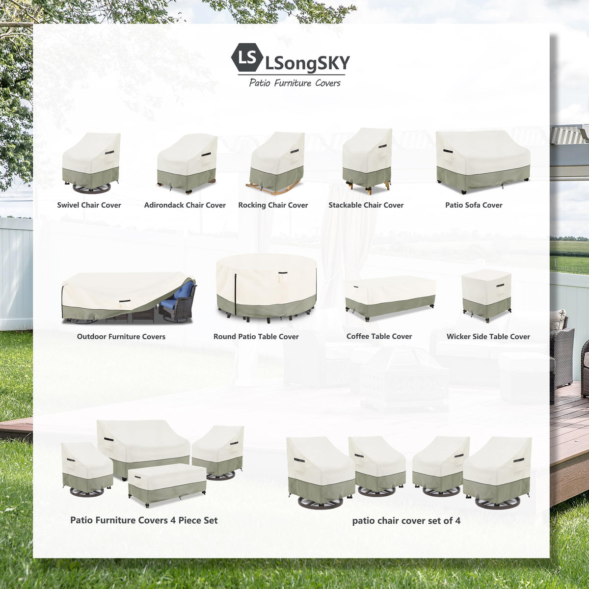 LSongSKY fit guidance for tables up to 111 by 74 inches
