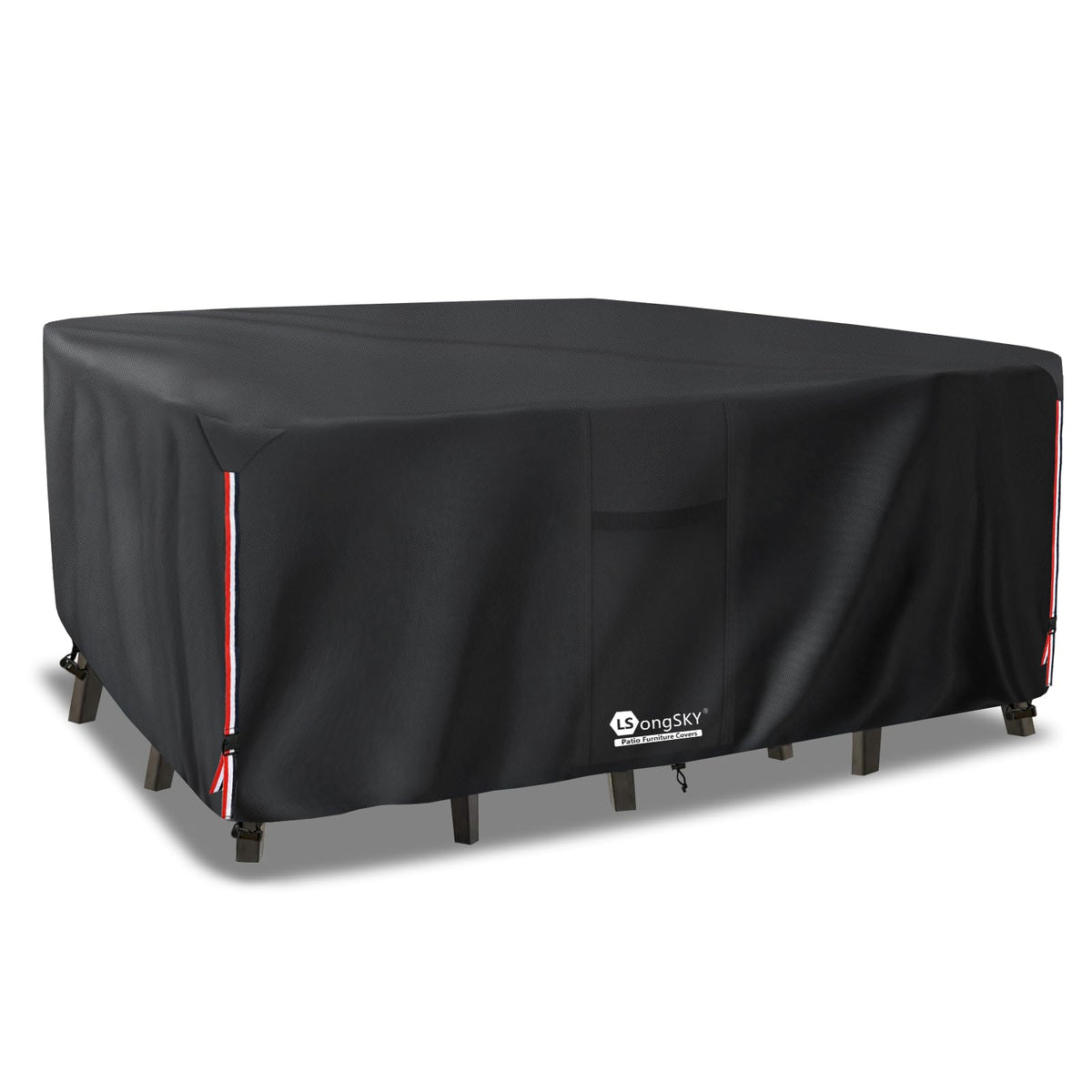 LSongSKY cover protects wicker, wood and iron furniture