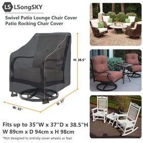 LSongSKY back view demonstrates snug bottom hem and secure straps.