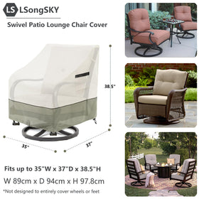 LSongSKY drawstring hem closeup highlighting snug seal