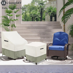 LSongSKY fits most wicker side tables at 22W x 22D x 18H