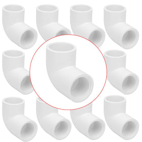 Lswteiz 10-pack slip x female-thread elbow for irrigation systems