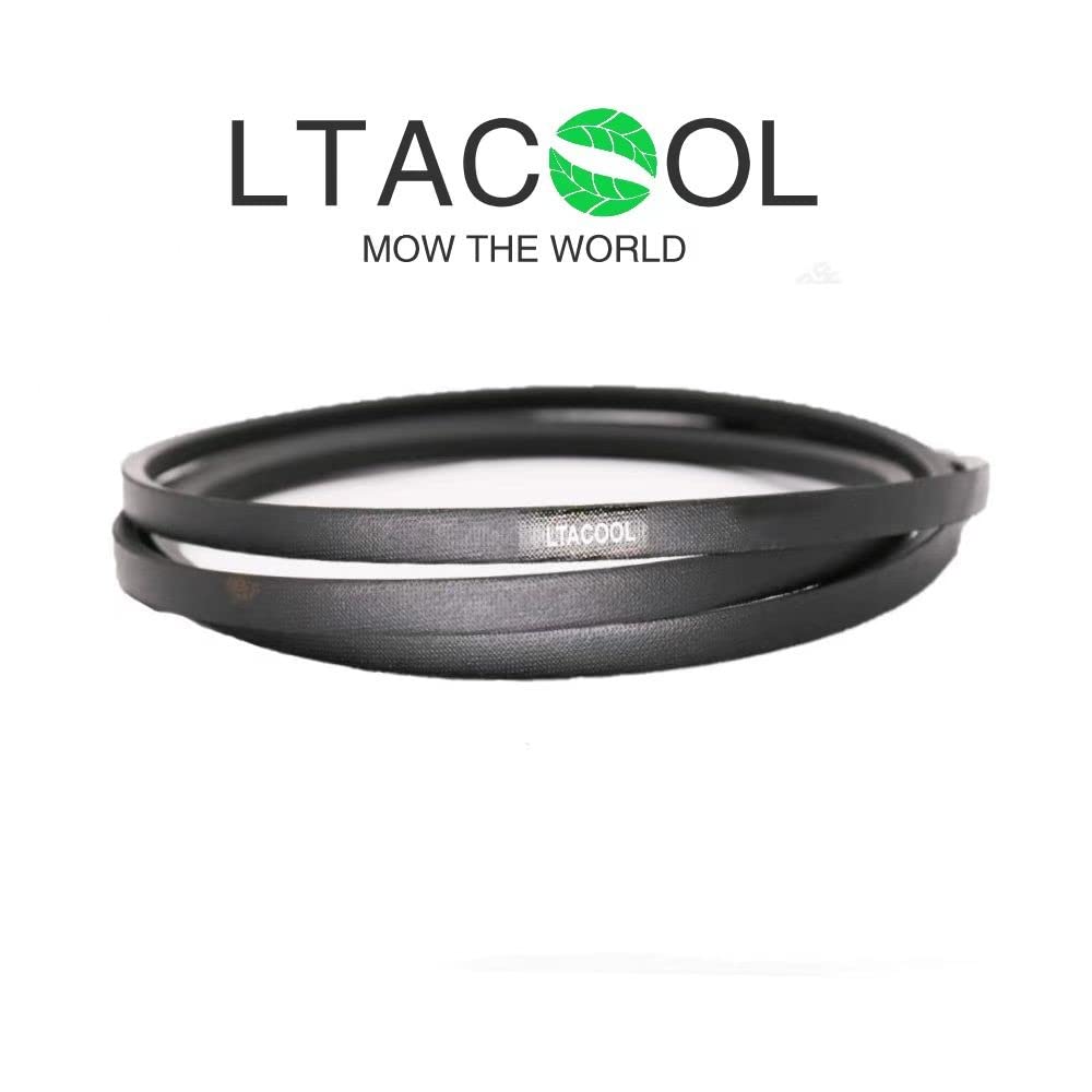 LTACOOL belt on a trimmer demonstrates compact design for smooth cutting.