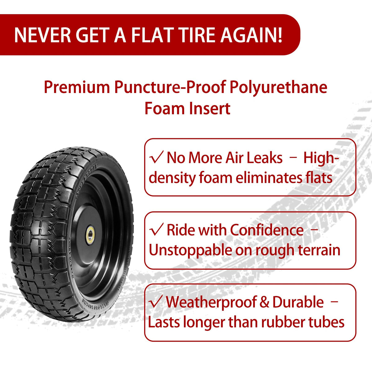 LTNICER 5/8in bearings design supports heavy loads