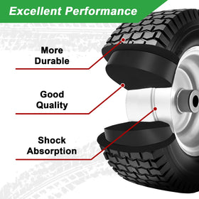 LTNICER centered hub 3-inch for stable mounting on compatible mowers