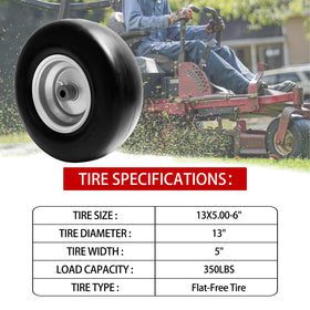 LTNICER centered hub length adjustable from 3.25 to 5.9 inches.