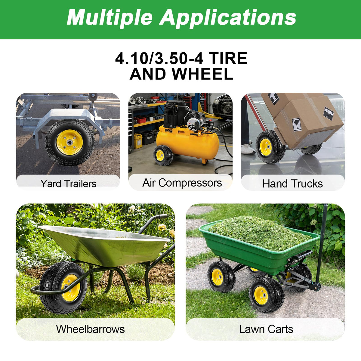LTNICER Gorilla cart replacement installation, smooth compatibility.
