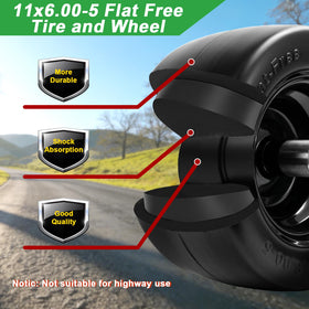 LTNICER hub length adjustment parts included with the tire package.