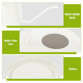 LTSUMI multi-color design complements decor while meeting indoor and outdoor watering needs.