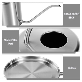 LTSUMI multi-color stainless watering can matching modern home decor.