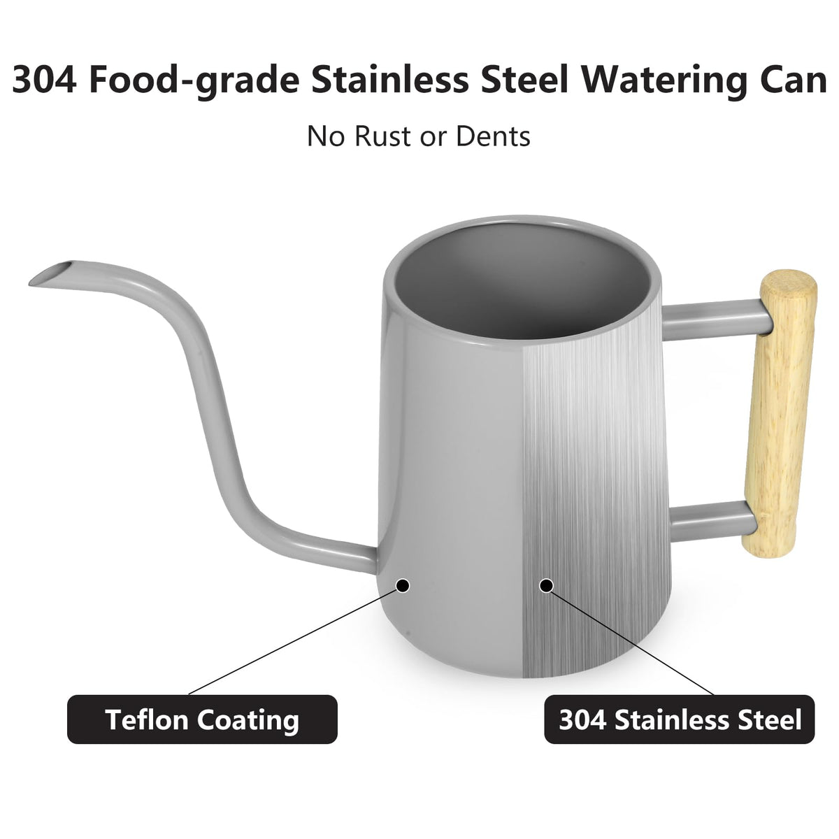 LTSUMI 1000ml capacity is ideal for regular plant care sessions.
