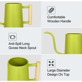 LTSUMI stainless steel construction is leakproof and rust-resistant.