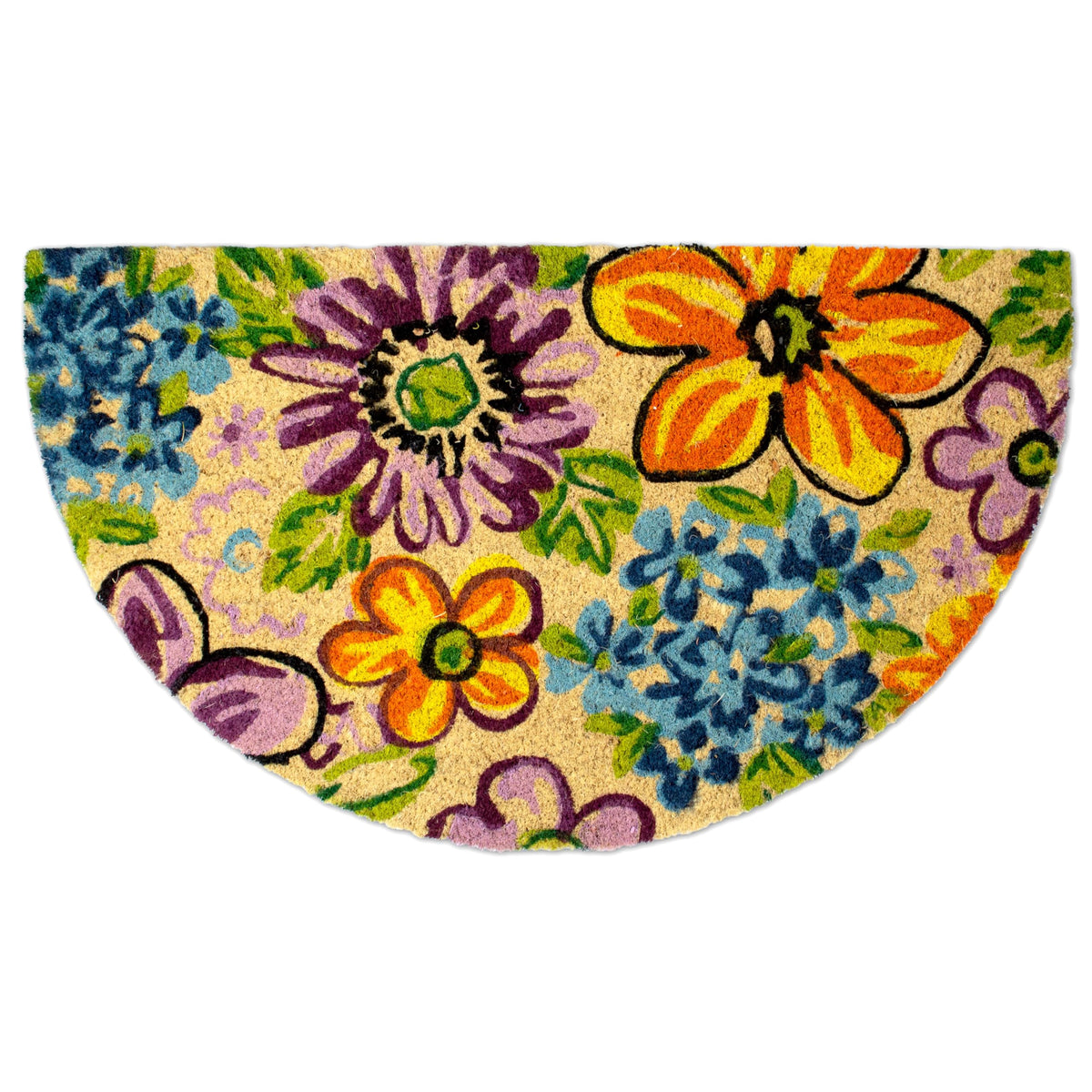 Lua Vika doormat for indoor-outdoor use keeps floors clean and dry.