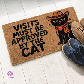 LUA VIKA coir doormat stain-resistant natural fiber