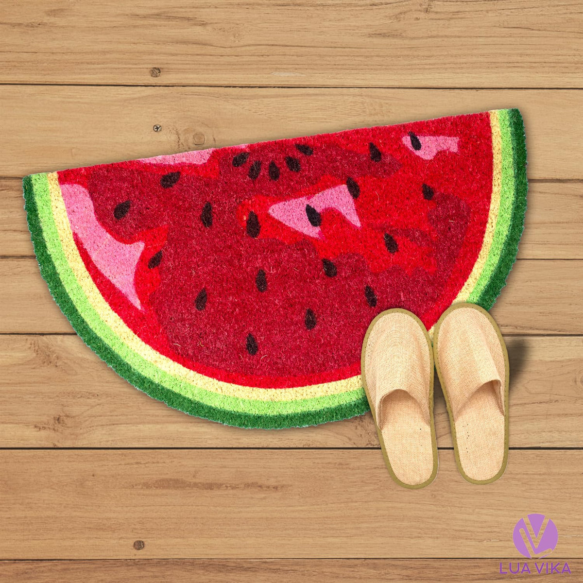 LUA VIKA entry mat is easy to clean by shaking or brushing off