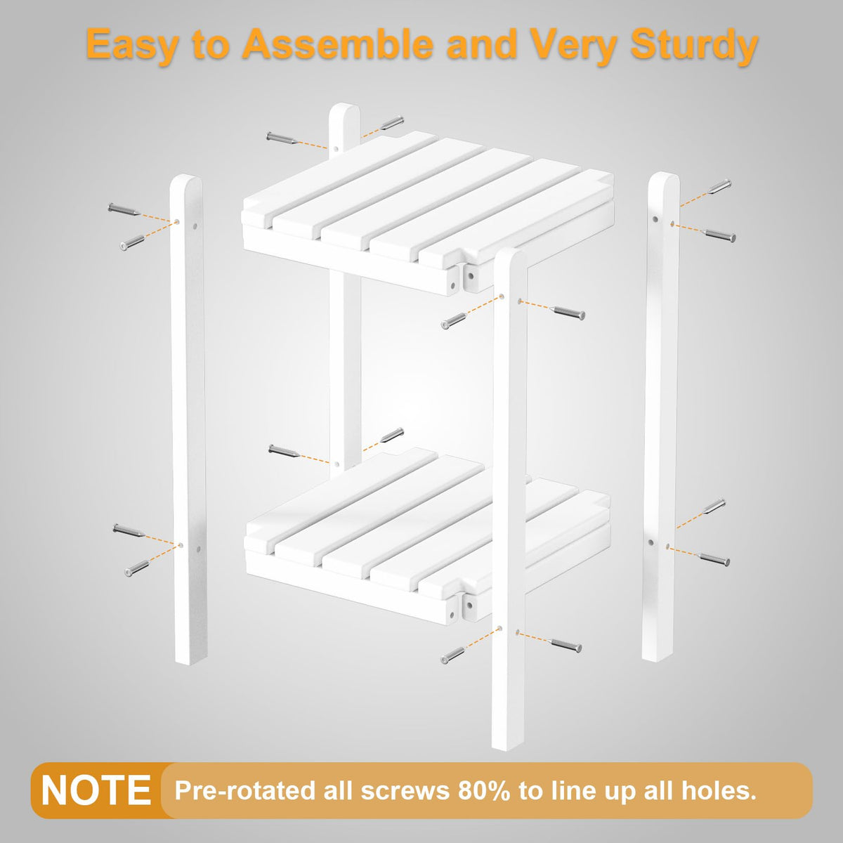 LUBITTE outdoor side table is weather-resistant, resisting rain and sun