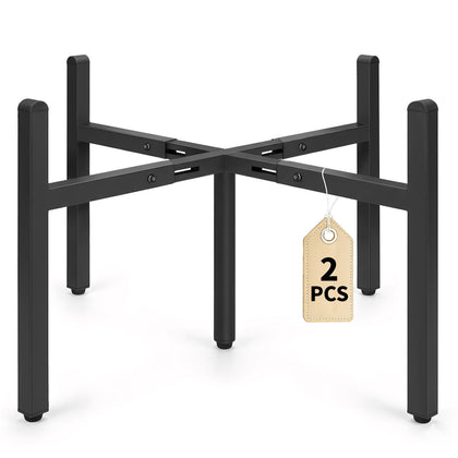LUBORN adjustable plant stand 2-pack supports 15 20 inch pots securely