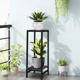 LUBORN adjustable feet protect floors and stabilize the stand