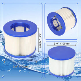 Lucasou 60-percent-denser-filter closeup highlights premium density for catching more debris.
