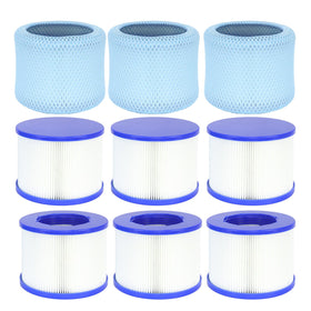 Lucasou dense filter packaged shows a ready-to-use spa filtration solution for clearer soaks.