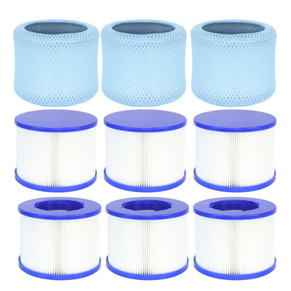 Lucasou dense filter packaged shows a ready-to-use spa filtration solution for clearer soaks.