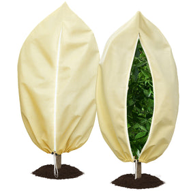 lucdnc Plant Covers protect gardens from frost in a 2-pack, 47.2 by 70.8 inches.