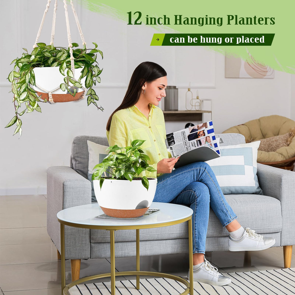 Lucieblessdesign outdoor indoor decor planter elevates any space.