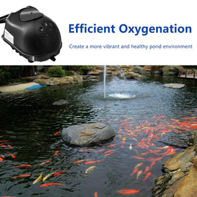 Luckerain quiet operation with rubber feet reducing vibration and noise