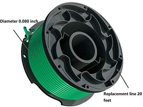 Lucky Seven nylon line replacement highlighting durability for lawn trimming