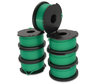 Lucky Seven SF-080 replacement spool front view showing durable nylon line
