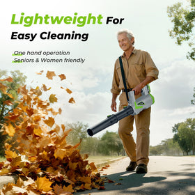 LUCKYTECH lightweight design enables comfortable one-hand use.