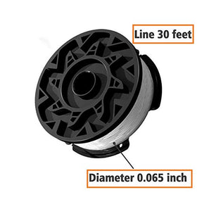 Cap and spring components included for quick AF-100 spool changes