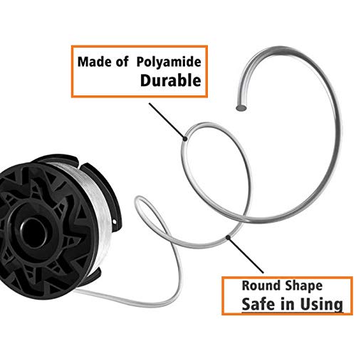Auto-feed compatible design helps feed line smoothly