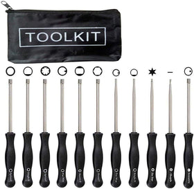 Lucky Seven eccentric carburetor tool for precise tuning on 2-cycle engines.