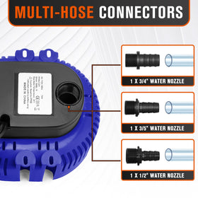 LuckySlycyc compact and portable design for on the go drainage.