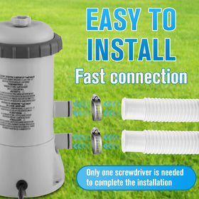 LuckySlycyc 59-inch pool hose length ready for backyards