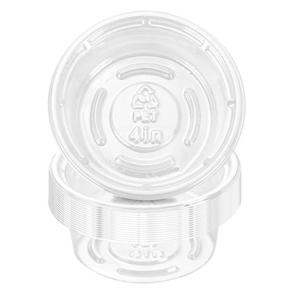 Lucpur plant-saucer 4-inch top diameter captures excess water to protect surfaces.