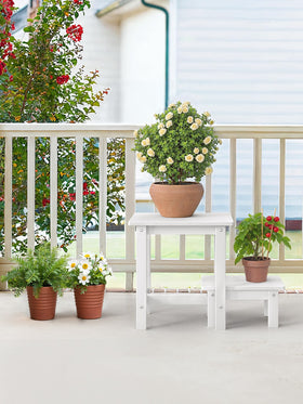 LUE BONA versatile indoor-outdoor table for patio, living room, or office.