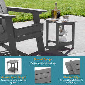 LUE BONA versatile indoor-outdoor side table for living spaces