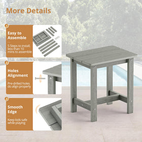 LUE BONA HDPS table used indoors as end table in living room.