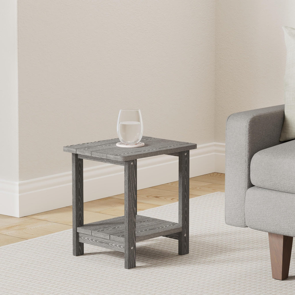 LUE BONA two-tier surface design for outdoor organization