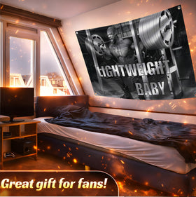 LUIVU college room motivational flag enhances study and dorm life
